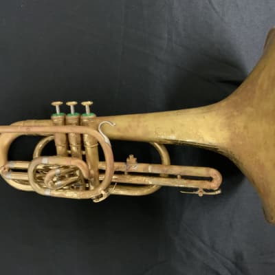 Varsity USA mellophone alto horn with accessories vintage | Reverb