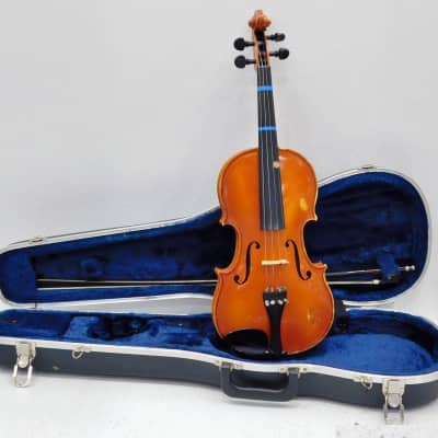 A.R. Seidel Sized 4/4 violin, Germany, 1988,  Stradivarius Copy, with Case & Bow image 14