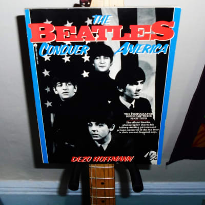 Beatles conquer america 1985 large paperback book - fab four help revolver love lennon mccartney for sale