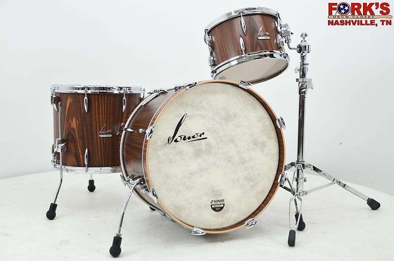 Sonor Vintage Series 3pc Drum Kit - 13,16,22 (no mount) - “Rosewood Semi-Gloss” image 1