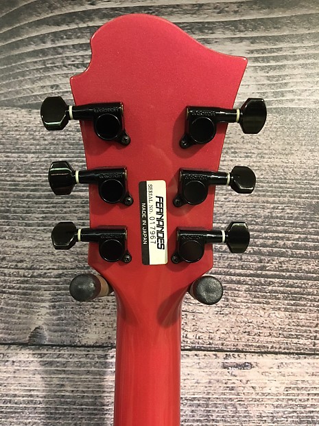 FERNANDES VERTIGO レッドエレキギター FERNANDES VERTIGO FX for sale - Price and Used Value