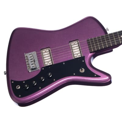 Airline Guitars Bighorn - Metallic Purple - Supro / Kay Reissue Electric Guitar - NEW! image 3