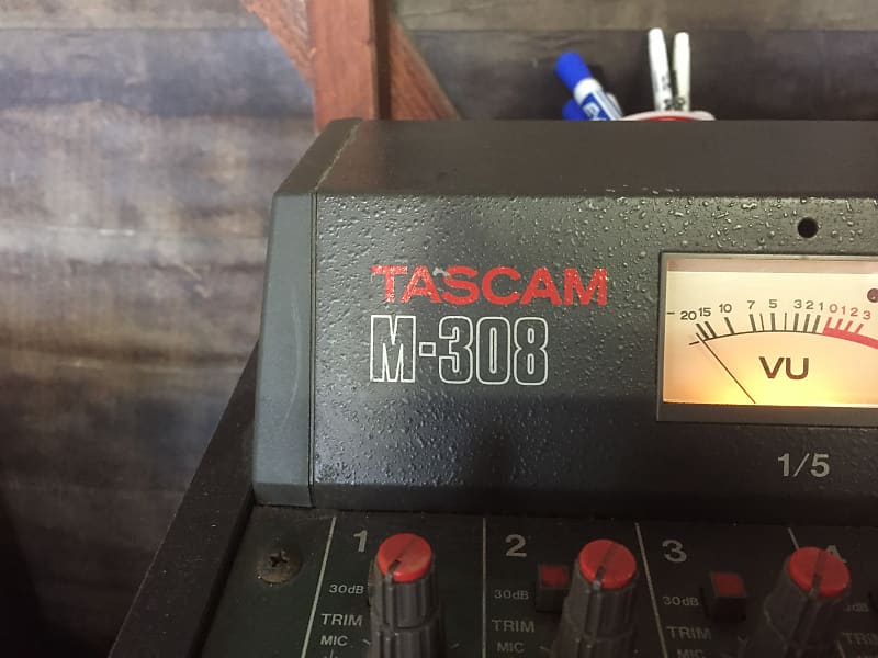 Tascam M308 Mixer Vintage Japan Analog 8 Track Reverb