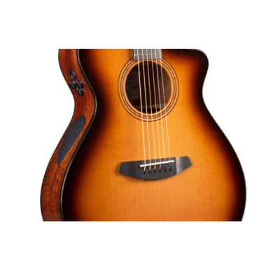 Breedlove Solo Pro Concert CE 6-String Red Cedar-African Mahogany Acoustic Electric Guitar with Ovangkol Bridge (Right-Handed, Edgeburst) image 6