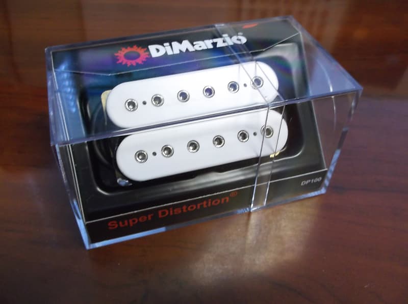 DiMarzio DP100 Super Distortion Humbucker Pickup - WHITE | Reverb UK