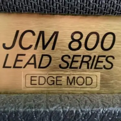Marshall JCM 800 100W 2203X Voodoo Modded Guitar Amp Head with Marshall 1960TV Cab Half Stack image 9