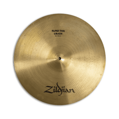 Zildjian 16" A Series Paper Thin Crash Cymbal 1983 - 2005