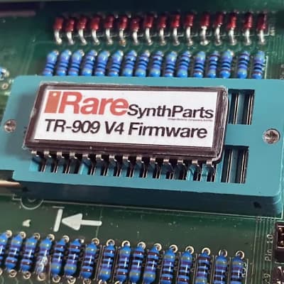 RE-909 - TR-909  EPROM V4.0  firmware  //  UV EPROM TESTED