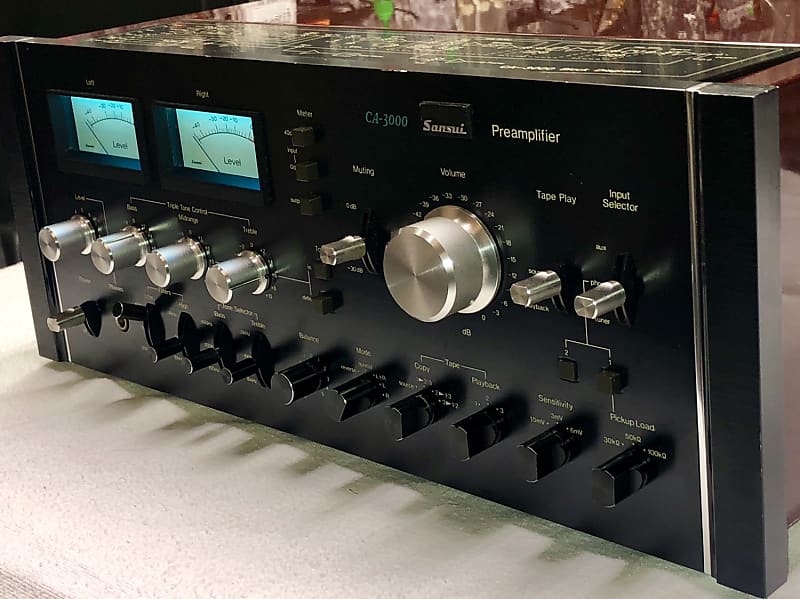 1976 Sansui CA3000 Preamplifier works well, 100% original 1976 Sansui CA3000 Preamplifier works well, 100% original