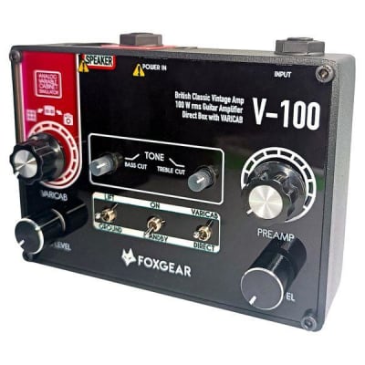 Foxgear - V-100 - Amplificatore per chitarra a pedale 100w for sale