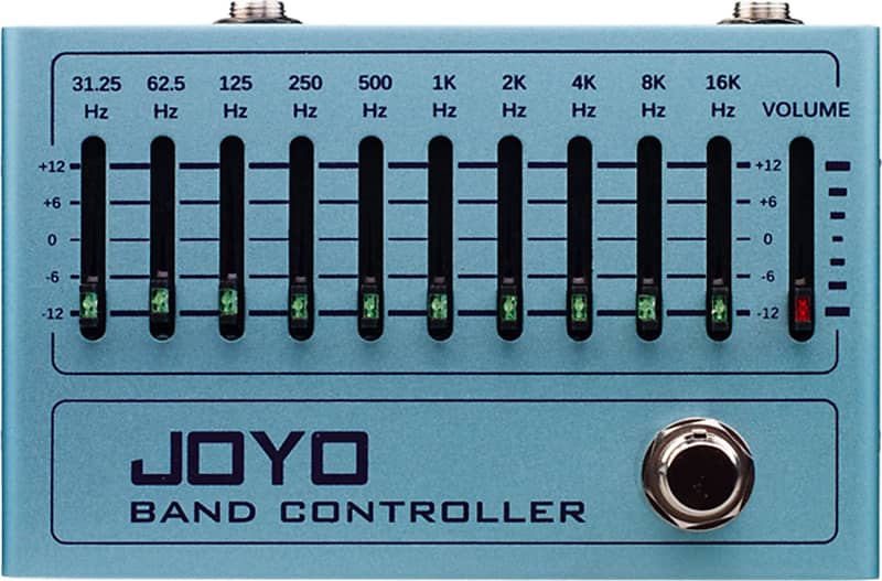 JOYO BAND CONTROLLER EQ グラフィックイコライザー Joyo R-12バンドコントローラーイコライザー10バンドeqペダル