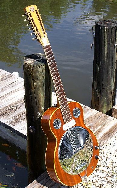12 string resonator shop guitar for sale