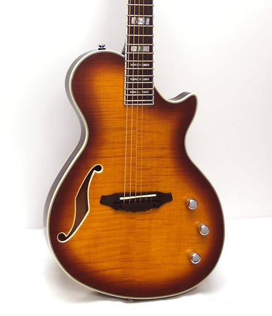 ESP Xtone PA 1 MF Paramount Series Semi Acoustic Guitar Sunburst