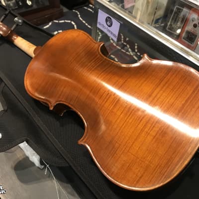 Fiamma FIA-100 4/4 Solid Wood Violin w/ Case & Bow image 6