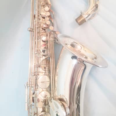 Musikwerks-Silver Plated Tenor Saxophone-Intermediate Level-New-w/Shop Warranty! image 5