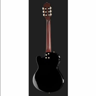 Angel Lopez EC3000CN Electric Solid Body Classical Guitar w/ Cutaway, New, Free Shipping Bild 3