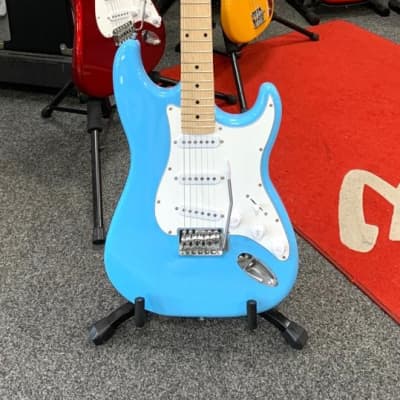 Chord CAL63 Standard Electric Guitar, Surf Blue, Maple for sale