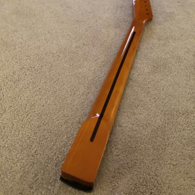 Cyber Monday  Sale! Stunning Telecaster Neck Fender or Squier vintage relic project SAS FRETS! image 4