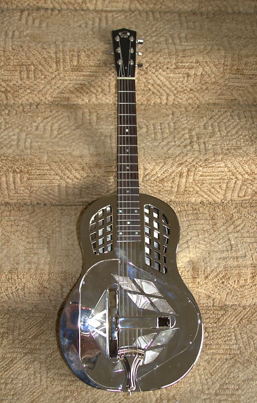 Hot Rod Steel Tricone Resonator Mirror finish 2014 Reverb