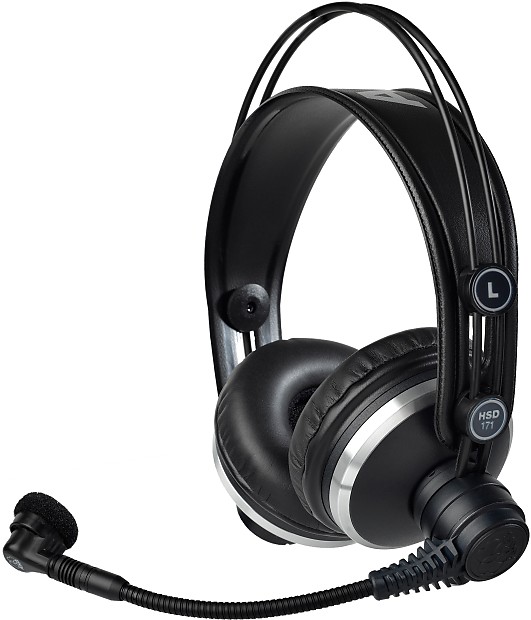 AKG HSD171 Professional Closed-back Headset with Dynamic Microphone image 1