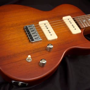 St. Blues Juke Joint Mississippi Bluesmaster Solid Body Electric Guitar w/ Hemp Bag image 2
