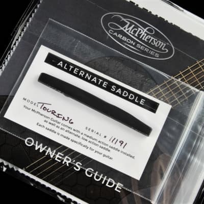 McPherson Guitars - Touring Carbon HC/Satin - Carbon Fiber Guitar with Reunion Blues Travel Case Gig Bag image 22