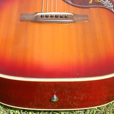 Yasuma Newance MODEL No.1600H 000 size guitar 1973 Sunburst image 20