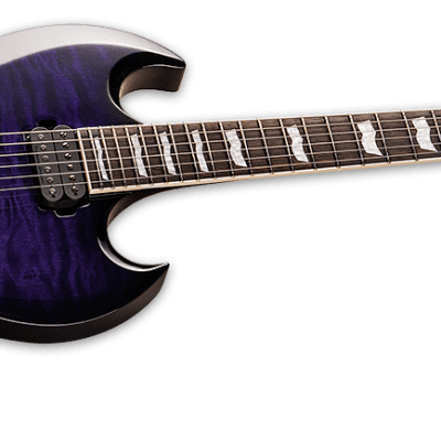 ESP LTD Viper-1000 QM See Thru Purple Sunburst Viper 1000 - BRAND NEW - Electric Guitar image 3