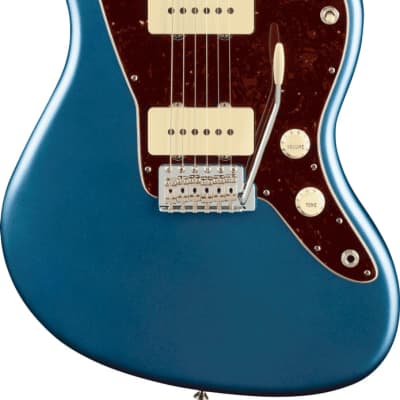 Fender USA Jazzmaster neck on a custom Lake Placid Blue over | Reverb