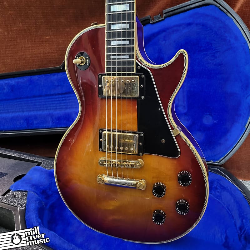 Gibson Les Paul Custom Cherry Sunburst Vintage c.1988 Original w/ OHSC