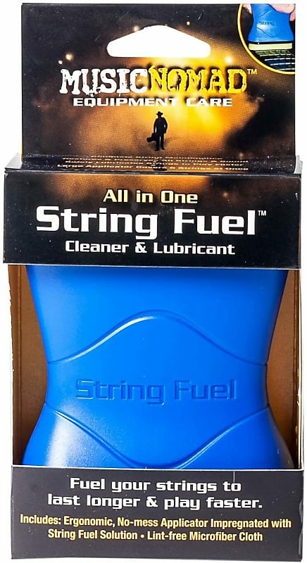 Music Nomad MN109  String Fuel All in One Cleaner & Lubricant - NEW image 1