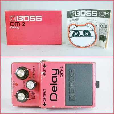 Boss DM-2 Delay Pedal w/Original Box | Vintage 1983 (made in Japan)