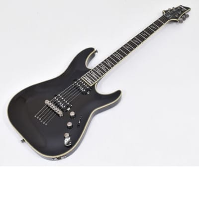 Schecter C-1 Blackjack Guitar Gloss Black image 1