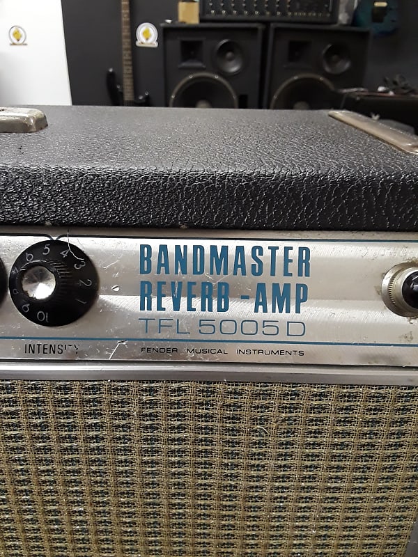 Fender Bandmaster Reverb TFL5005D 1968 black image 1