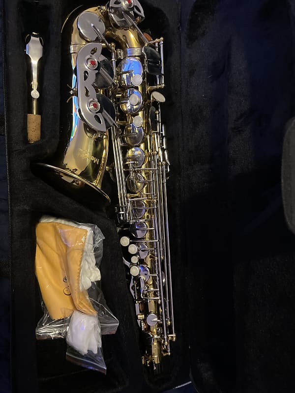 Mendini by cecilio Alto saxophone Gold Reverb