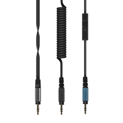 Reloop RHP-30 Pro Closed Lightweight DJ Headphones BLACK w/ Detachable Cables image 6