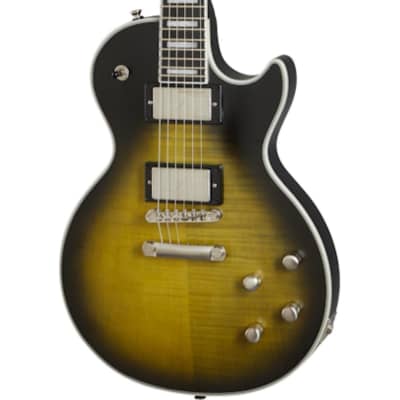 Epiphone Les Paul Prophecy Electric Guitar (Olive Tiger Aged Gloss) for sale