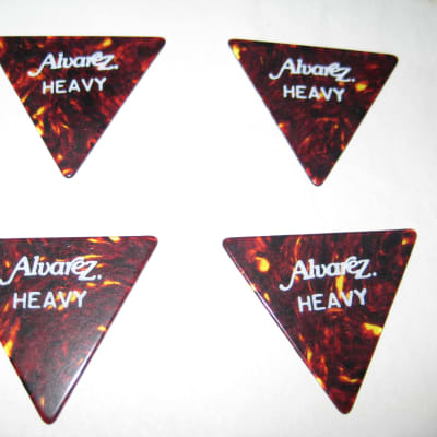 Lot of 3 Vintage Guitar Picks 1960's Fender Thin & Triangle 355