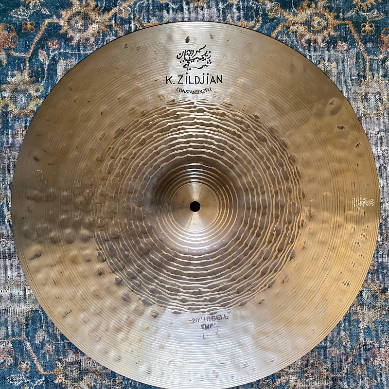 RARE Discontinued Zildjian K CONSTANTINOPLE HI BELL THIN LOW RARE Discontinued Zildjian K CONSTANTINOPLE HI BELL THIN LOW