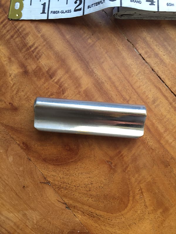 1940s vintage Stevens chrome tone bar for Dobro or lap steel Reverb
