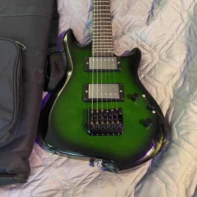 Asmuse Headless Electric Travel Guitar Small But Full-scale LEAF Guitar Ultra-Light For Travel and Performance image 1