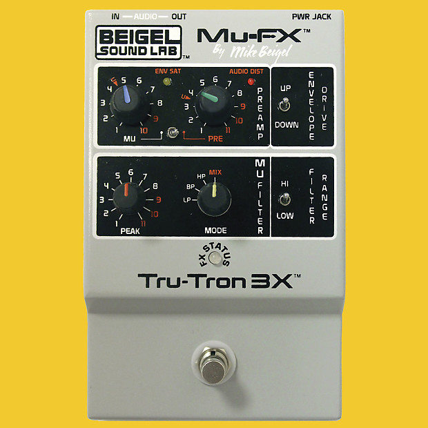 Mike Beigel Tru-Tron 3X (Musitronics Mutron 3 Inventor) - Signed 