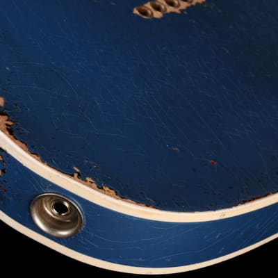 Fender Custom Shop LTD 60 Telecaster Custom Heavy Relic - Aged Lake Placid Blue over Chocolate 3-Color Sunburst image 15