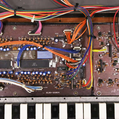 1980 Korg Delta DL-50 Vintage Analog Synthesizer 49-Key Polyphonic Synth Strings Keyboard Analog String Machine Rare image 20