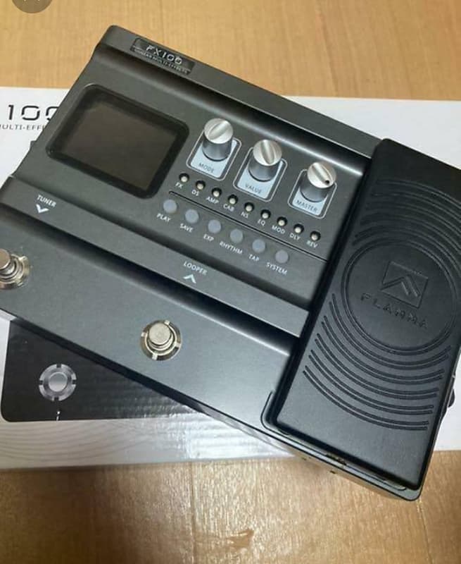 Flamma FLAMMA FX100 Guitar Pedal Multieffects Processor with Reverb