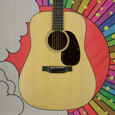 Martin D-18 Spruce / Mahogany Dreadnought Acoustic Guitar image 13
