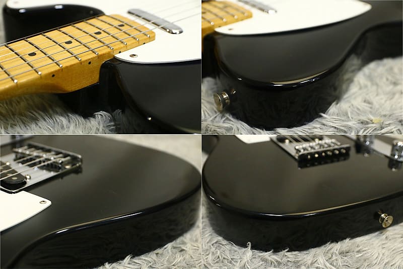 1980's Hurricane by MORIDAIRA Morris made Telecaster Electric Guitar Black  Finish Made in Korea