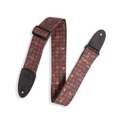 Levy's 2 inch Wide Orleans Cork Guitar Strap image 2