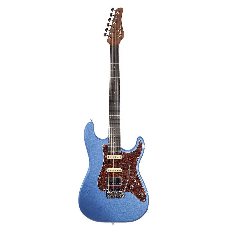 Schecter Route 66 Custom Santa Monica - Deep Ocean Blue | Reverb