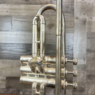 1929 C.G. Conn 58B Silver Plated Trumpet image 11